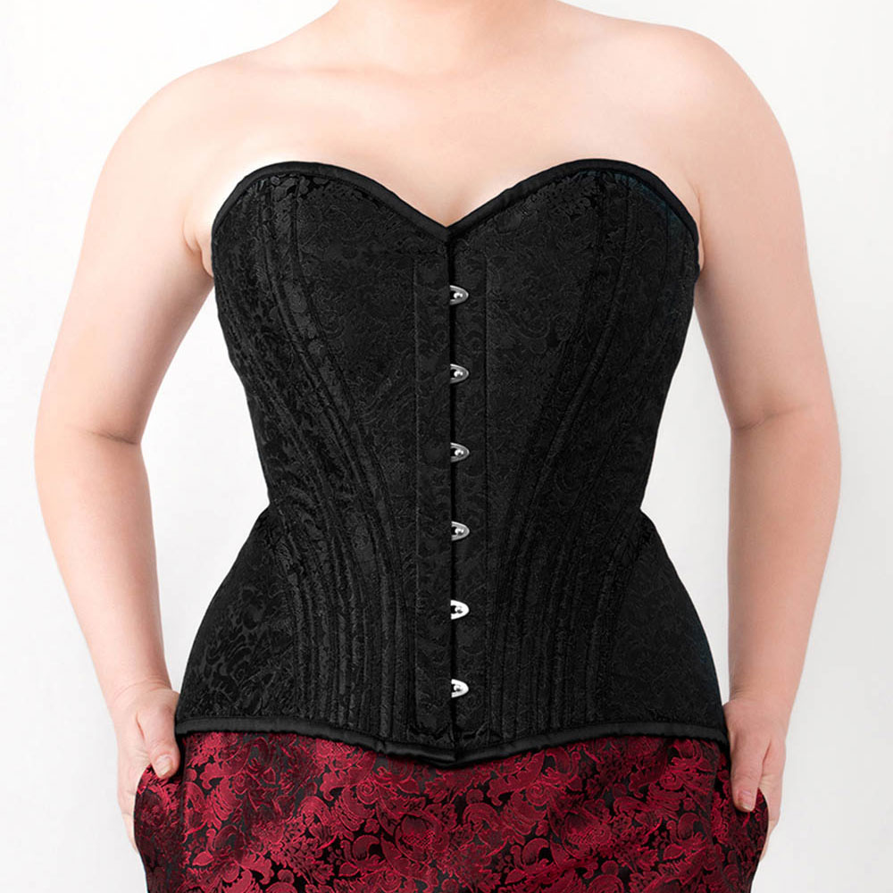 Attitude Corsets - Lamiadon Overbust corset - Black